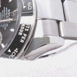 مملوكة مسبقًا Rolex Datejust 126500LN Automatic Black Stainless Steel Cosmograph Daytona Men's Wristwatch 40 mm