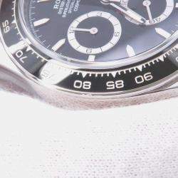مملوكة مسبقًا Rolex Datejust 126500LN Automatic Black Stainless Steel Cosmograph Daytona Men's Wristwatch 40 mm