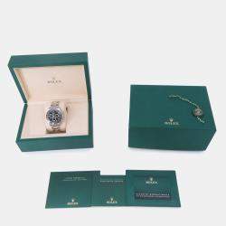 مملوكة مسبقًا Rolex Datejust 126500LN Automatic Black Stainless Steel Cosmograph Daytona Men's Wristwatch 40 mm