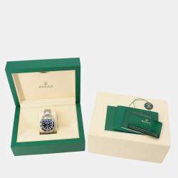 Pre Owned ساعة يد رجالية رولكس سي دويلر ديب سي 126660 أوتوماتيك ستانلس ستيل زرقاء 44 مم