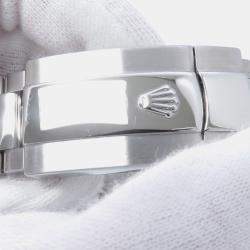 Pre Owned Rolex Oyster Perpetual 115200 Automatic Silver Stainless Steel Men's Wristwatch 34 mm