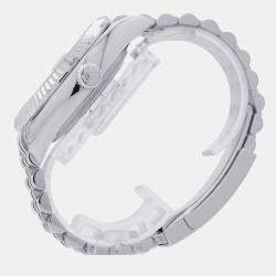 Pre Owned Rolex Sky-Dweller 336934 Automatic Blue 18k White Gold Stainless Steel Men's Wristwatch 42 mm