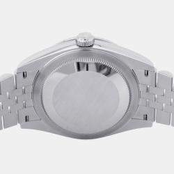 Pre Owned Rolex Sky-Dweller 336934 Automatic Blue 18k White Gold Stainless Steel Men's Wristwatch 42 mm