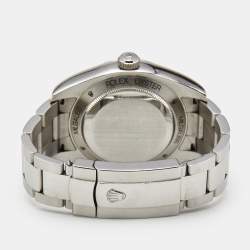 Pre Owned ساعة يد رجالية رولكس ميلغوس M116400GV-0001 قرص أسود أويسترسال 40 مم