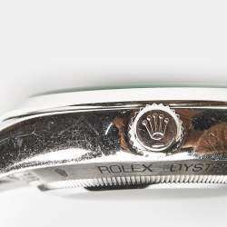 Pre Owned ساعة يد رجالية رولكس ميلغوس M116400GV-0001 قرص أسود أويسترسال 40 مم