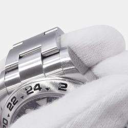 Pre Owned Rolex Explorer II 216570 Automatic Black Stainless Steel Men's Wristwatch 42 mm