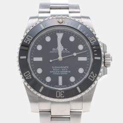 مملوكة مسبقًا Rolex Submariner 114060 Automatic Stainless Steel Men's Wristwatch 40 mm