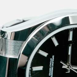 Pre Owned Rolex Datejust M126300-0011 Black Dial Oystersteel Men's Wristwatch 41 mm