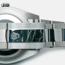 Pre Owned Rolex Datejust M126300-0011 Black Dial Oystersteel Men's Wristwatch 41 mm