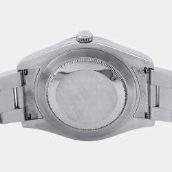 مملوكة مسبقًا Rolex Datejust 116334 Grey Stainless Steel Automatic Men's Wristwatch 41mm