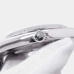 مملوكة مسبقًا Rolex Datejust 116334 Grey Stainless Steel Automatic Men's Wristwatch 41mm