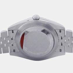 مملوكة مسبقًا Rolex Datejust 126300 Blue Stainless Steel Automatic Men's Wristwatch 41mm