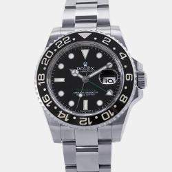 Pre Owned Rolex GMT-Master II 116710LN Black Stainless Steel Automatic Men's Wristwatch 40mm