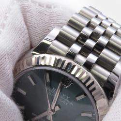 Pre Owned Rolex Datejust 278274 Green Stainless Steel Automatic Men Wristwatch 31mm