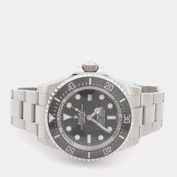 Pre Owned Rolex Sea-Dweller Deepsea 126660 Black Stainless Steel Men's Wristwatch 44mm