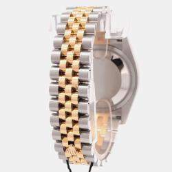Pre Owned Rolex Datejust 116233 Silver 18K Yellow Gold, Stainless Steel, Diamond Automatic Men's Watches 36mm