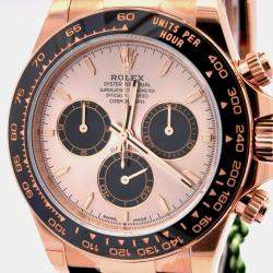 Pre Owned Rolex Cosmograph Daytona 126515LN Gold 18K Rose Gold Automatic Men's Watches 40mm
