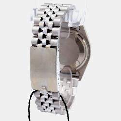 مملوكة مسبقًا Rolex Datejust 16019 Blue 18K White Gold Automatic Men's Wristwatch 36mm