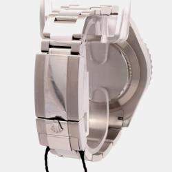 Pre Owned Rolex Yacht-Master II 116680 White Stainless Steel Automatic Men's Wristwatch 44mm