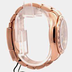 Pre Owned Rolex Cosmograph Daytona 116505 Gold Rose Gold Automatic Men's Watches 40mm