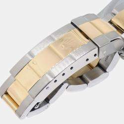 Pre Owned Rolex Submariner 16613 Blue 18K Yellow Gold Stainless Steel Automatic Men's Watches 40mm