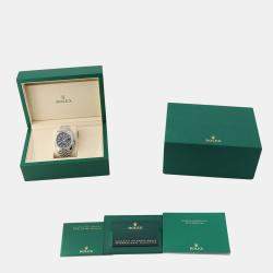 Pre Owned Rolex Sky-Dweller 336934 Black 18K White Gold Automatic Men's Wristwatch 42mm