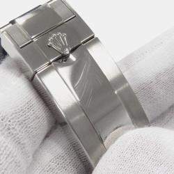 Pre Owned Rolex Yacht-Master 226659 Black 18K White Gold Automatic Men's Wristwatch 42mm