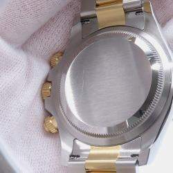 Pre Owned Rolex Cosmograph Daytona 126503 Black Yellow Gold Automatic Men's Wristwatch 40mm