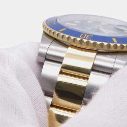 Pre Owned Rolex Submariner 126613LB Blue 18K Yellow Gold, Stainless Steel Automatic Men's Wristwatch 41mm