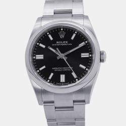 مملوكة مسبقًا Rolex Oyster Perpetual 126000 Stainless Steel Automatic Men's Watches 36mm