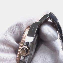Pre Owned Rolex GMT-Master II 126711CHNR Black Rose Gold, Stainless Steel Automatic Men's Wristwatch 40mm