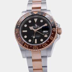 مملوكة مسبقًا Rolex GMT-Master II 126711CHNR Black Rose Gold, Stainless Steel Automatic Men's Watches 40mm