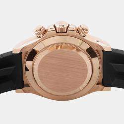 Pre Owned Rolex Cosmograph Daytona 116515LN Beige 18K Rose Gold Automatic Men's Wristwatch 40mm