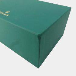 Pre Owned Rolex Oyster Perpetual 126003 Slate Dial Stainless Steel 18K Yellow Gold Automatic Women's Wristwatch 36mm