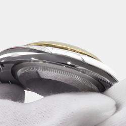 Pre Owned Rolex Oyster Perpetual 126003 Slate Dial Stainless Steel 18K Yellow Gold Automatic Women's Wristwatch 36mm