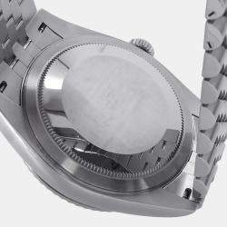Pre Owned Rolex Sky-Dweller 336934 Mint Green Dial 18K White Gold Stainless Steel Automatic Men's Wristwatch 42mm