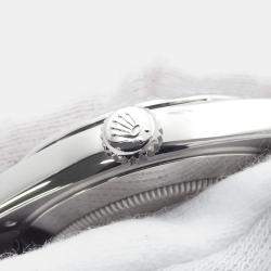 Pre Owned Rolex Day-Date 228239 Silver 18K White Gold Automatic Men's Wristwatch 40mm
