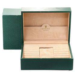 Pre Owned Rolex Champagne Blue Sapphire Diamonds 18K Yellow Gold President Day-Date 18238 Men's Wristwatch 36 MM