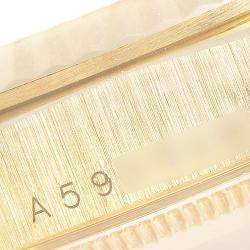 Pre Owned Rolex Champagne Blue Sapphire Diamonds 18K Yellow Gold President Day-Date 18238 Men's Wristwatch 36 MM