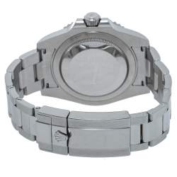 مملوكة مسبقًا Rolex Black Oystersteel GMT Master II "Batman" 126710 Men's Wristwatch 40 MM