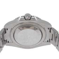 مملوكة مسبقًا Rolex Black Oystersteel GMT Master II "Batman" 126710 Men's Wristwatch 40 MM