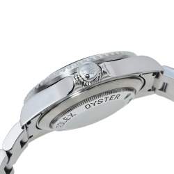 Pre Owned ساعة يد رجالية رولكس سي-دويلير 16600 T أوتوماتيكية ستانلس ستيل سوداء 40 مم