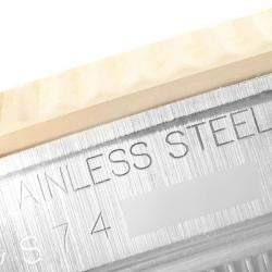 مملوكة مسبقًا Rolex Champagne Diamonds 18K Yellow Gold And Stainless Steel Datejust 16233 Men's Wristwatch 36 MM