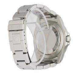 Pre Owned Rolex Black Stainless Steel Explorer II 16570 Men's Wristwatch 40 MM