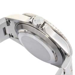 Pre Owned Rolex Black Stainless Steel Submariner 16610 T Automatic Men's Wristwatch 40 mm