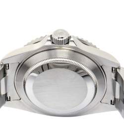 Pre Owned Rolex Black Stainless Steel Submariner 16610 T Automatic Men's Wristwatch 40 mm