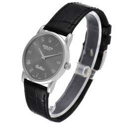 Rolex Grey 18k White Gold Cellini Classic 5116 Men's Wristwatch 32 MM