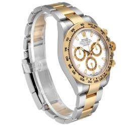 Rolex White 18k Yellow Gold And Stainless Steel Cosmograph Daytona 116503 Men's Wristwatch 40 MM