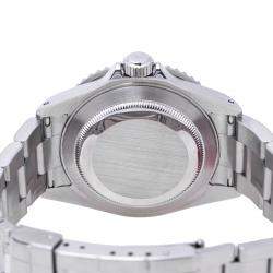 Pre Owned ساعة يد رجالية رولكس صبمارينر 16610 أوتوماتيك ستانلس ستيل سوداء 40 مم