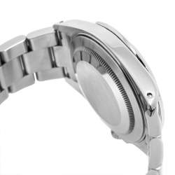 مملوكة مسبقًا Rolex Black Stainless Steel Explorer II 16570 Men's Wristwatch 40 mm